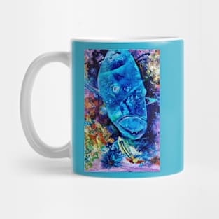 Blue Groper Fish Mug